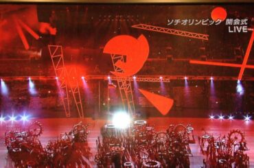 ソチ　オリンピック　開会式　Sochi 2014 Olympic