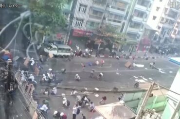 ミャンマー抗議デモ、治安部隊の発砲で死者18人　クーデター後最悪