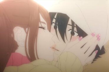 雪とユナのキスシーン、別れ【ましろのおと 1話】