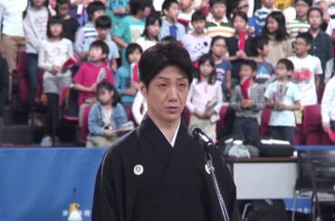 《国歌斉唱（独唱）》野村萬斎　車いすラグビーワールドチャレンジ2019開幕戦