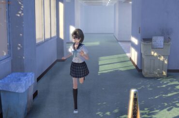 Blue Reflection 4K gameplay