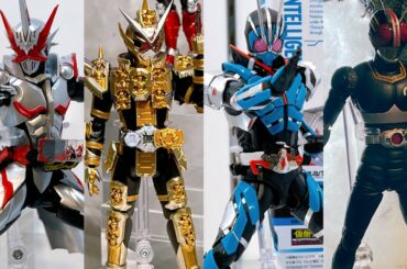 【新作アーツ展示祭り】仮面ライダー50周年記念展示がスタート！見てきたけど全部凄いよ！グランドジオウ・1型ロッキングホッパー・ドラゴニックナイト・真骨彫BLACK/ブラック