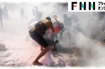 ミャンマーデモ18人死亡　クーデターから1カ月