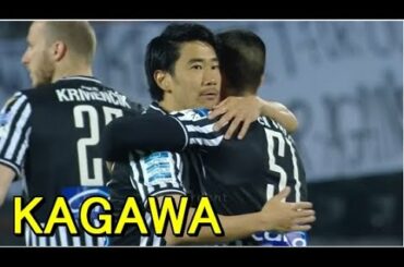 香川真司、リーグ初スタメン「なにがおきたのか」歴史的な王の舞…ゴールラッシュの予兆 アリス戦タッチ集 Shinji KAGAWA 2021/03/07