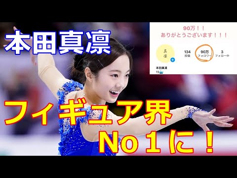 【本田真凛】並みいる超1流スケーターを抑え堂々の1位へ躍り出る! 【本田真凛】並みいる超1流スケーターを抑え堂々の1位へ躍り出る!