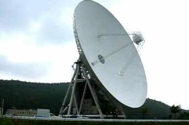 臼田宇宙空間観測所64mアンテナ：「はやぶさ」帰還当日