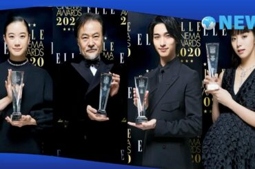 ✅  インターナショナル誌「ＥＬＬＥ」による映画賞「エル　シネマアワード　２０２０」の授賞式が７日、オンライン上で行われ、「エル　ベストアクトレス」賞を蒼井優（３５）「エル　メン」賞を横浜流星（２４）
