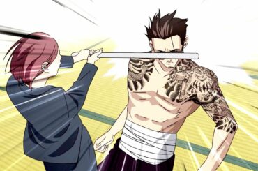 極主夫道 3話アニメ たつとミクの最も興味深いシーン // The Way of the Househusband  best moment #4 Tatsu Vs Miku super cute