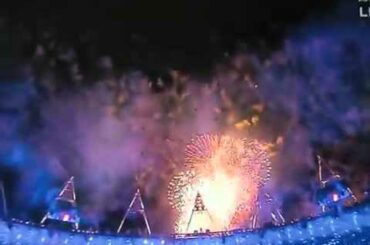 ロンドンオリンピック開会式UFO