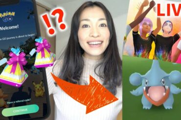 リファラルコード・フレンドにSNSシェア！？最新情報ライブ！！【ポケモンGO】