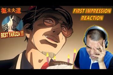 GOD, I LOVE TATSU MAN!!😂 | The Way of the Househusband Episode 1 REACTION & Review [極主夫道 1話]