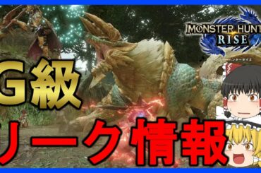 【モンハンライズ】2022年発売！？DLCで30体のG級モンスター＆5種の新フィールド追加が解析から判明！！【MHRise】