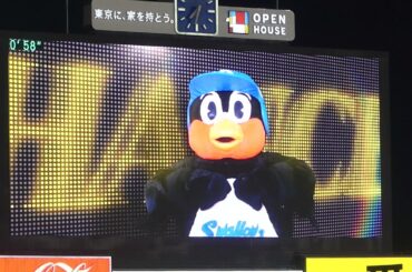 2021スワローズ新演出CHANCEつば九郎