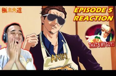 FINALE ALREADY!! GOIN TO MISS TATSU!! | The Way of the Househusband Episode 5 REACTION [極主夫道 5話]