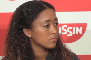 大坂なおみに失礼な質問をした記者 司会者に質問を遮られてしまうwww