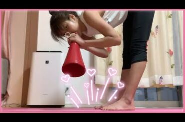 岡副麻希ちゃんの伸ばしトレーニングが可愛いすぎます💝