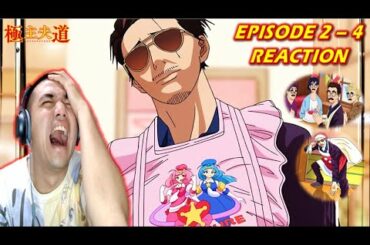 I CAN'T STOP LAUGHING!!😂😂 | The Way of the Househusband Episode 2,3,4 REACTION [極主夫道 1話, 2話, 3話]