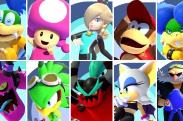 Mario & Sonic at the Olympic Games Tokyo 2020 - All Guest Characters