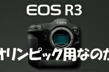 EOS-R3 オリンピック用なのか　"Old lens & Talk"
