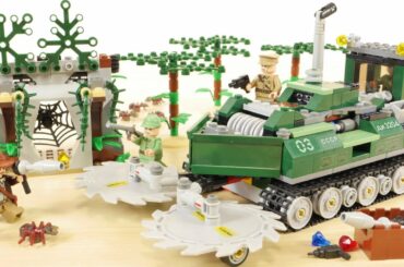 レゴ インディ･ジョーンズ ジャングル・カッター 7626  ／ LEGO Indiana Jones Jungle Cutter Speed Build & Review