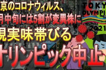 【大阪1208人、東京729人】完全に感染拡大傾向！五輪開催するの？二階幹事長が初めて中止について言及！小池都知事は「東京来ないで！」【2021東京オリンピック・パラリンピック】