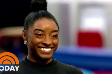 Simone Biles Talks About Tokyo Olympics: ‘I’m Trying To Beat Myself’ | TODAY