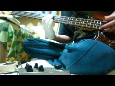 【THE SLUT BANKS】　朝が来るまで　　ベース