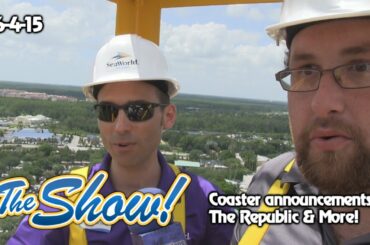 Attractions - The Show - Coaster announcements; The Republic; latest news - June 4, 2015