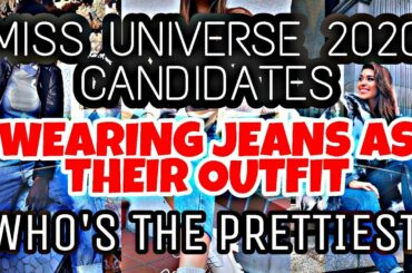 (JEANS CATEGORY) PHOTOSHOOTS OF SOME MISS UNIVERSE 2020 CANDIDATES