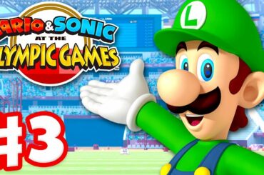 Mario & Sonic at the Olympic Games Tokyo 2020 - Gameplay Walkthrough Part 3 - Story Mode!