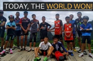 TODAY, THE WORLD WON! (13 Boys Saved in Thai Cave)