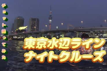 東京水辺ライン水上バス隅田川ナイトクルーズ　～チョット撮ってみた～