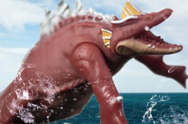 【ネタバレ】ゴジラアクアティリス ゴジラS.P ムービーモンスターシリーズ Godzilla Aquatilis Toy Review Godzilla Singular Point