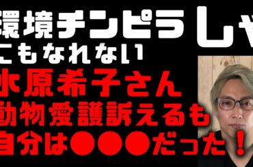 環境チンピラ以下の水原希子さん…動物愛護発言するも矛盾が残念　人間は動物に感謝して生きるのが自然かなと（個人的な意見）…　動物愛護運動するのもいいけど、するなら筋が通っている行動を！