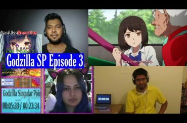 Godzilla Singular Point ゴジラ S.P ＜シンギュラポイント＞ Episode 3  Reaction Mashup
