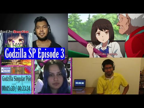 Godzilla Singular Point ゴジラ S.P <シンギュラポイント> Episode 3 Reaction Mashup Godzilla Singular Point ゴジラ S.P <シンギュラポイント> Episode 3 Reaction Mashup