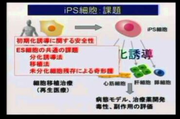 京都大学 CiRA一般の方対象シンポジウム「iPS細胞研究の最前線」山中 伸弥 教授　2010年10月2日