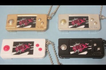 ガシャポン プロトブラックとムテキゴールドとシルバータイプの永夢のゲーム機を作ってみた なりきり仮面ライダーエグゼイド06 ムテキギア 塗装 レビュー Ex-Aid