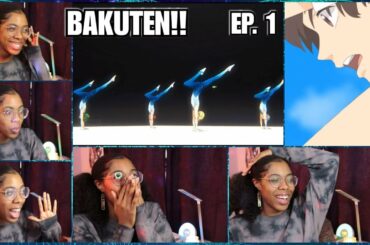Rhythmic Gymnastics! | Bakuten!! / Backflip!! Episode 1 Reaction | Lalafluffbunny