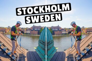 The BEST Way to See Stockholm Sweden - ROOFTOPPING!
