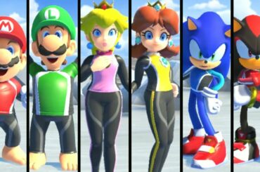 Mario & Sonic at the Olympic Games Tokyo 2020 - Surfing (All Characters)