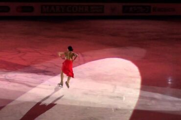 かえる撮影 GPF2015エキシビション  安藤美姫さん❤️サプライズです！