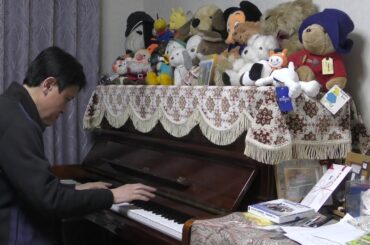 コロナ対策シリーズ42‼️　by　ピアノ即興詩人かわせひろし♪　Attention bandits!　（Francis Lai）