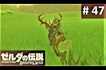【鹿についに乗れた！:   ミーズー・ヨの祠】攻略 ゼルダの伝説 ブレスオブザワイルド #47　"Mezza Lo Shrine" BREATH OF THE WILD