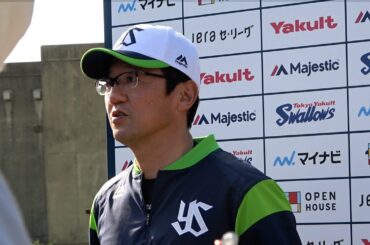 2021春季キャンプ第2クール初日・古田敦也臨時コーチが指導を開始！
