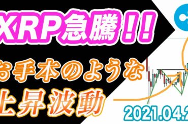 【ETH＆XRP＆LTC】リップル急騰！お手本のような上昇波動！どこまで上がる？【仮通貨相場分析・毎日更新】