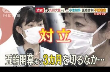 丸川大臣VS小池知事　東京五輪に暗雲・・・内紛勃発？(2021年4月28日)