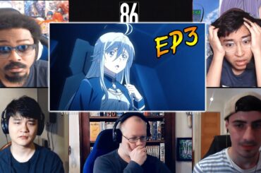 86 EIGHTY-SIX Episode 3 Reaction Mashup | 86－エイティシックス－ 3話【海外の反応】