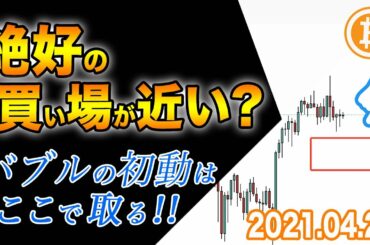 【仮想通貨】ビットコイン絶好の買い場が近い！？その理由を解説！【BTC 仮想通貨相場分析・毎日更新】