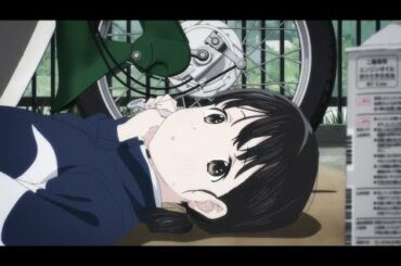 【スーパーカブ】4話 アルバイト(2021年春アニメ)バイク女子【HONDA Super Cub】